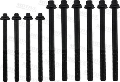 MOTIVE HB9206 - Комплект болтів головки циліндрів autocars.com.ua