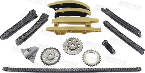 MOTIVE TCK413 - Комплект ланцюга приводу распредвала autocars.com.ua