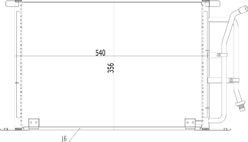 MOTRIO 8550509229 - Конденсатор, кондиціонер autocars.com.ua