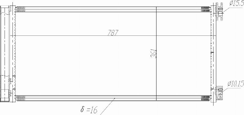 MOTRIO 8550509510 - Конденсатор, кондиціонер autocars.com.ua