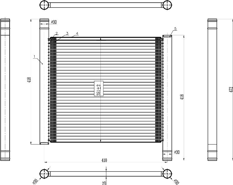 MOTRIO 8550509632 - Радіатор, охолодження двигуна autocars.com.ua