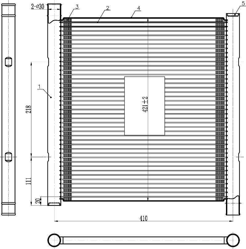 MOTRIO 8550509688 - Радіатор, охолодження двигуна autocars.com.ua