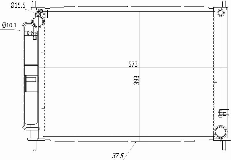 MOTRIO 8550509715 - Модуль охолодження autocars.com.ua