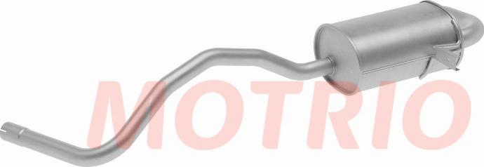 MOTRIO 8660003705 - Глушник вихлопних газів кінцевий autocars.com.ua