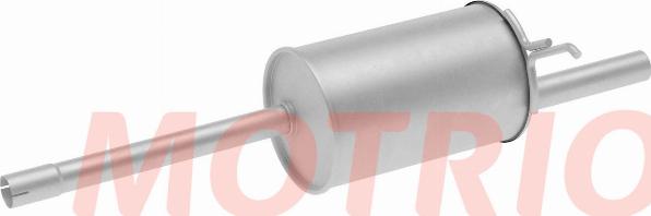 MOTRIO 8660005395 - Глушник вихлопних газів кінцевий autocars.com.ua