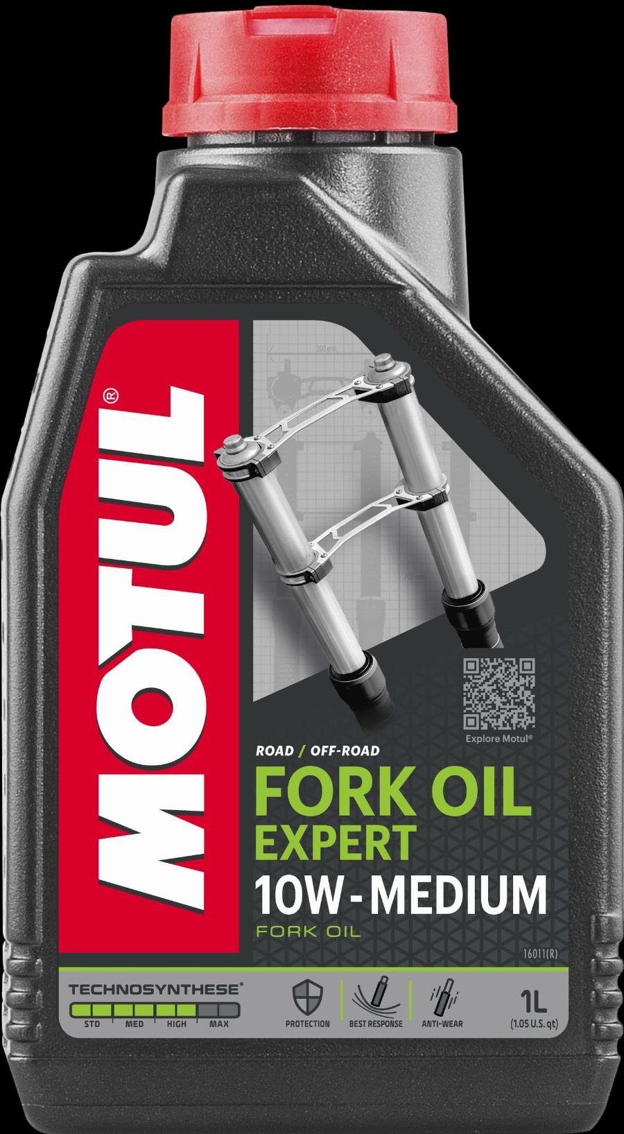 Motul 105930 - MOTUL Fork Oil Expert Medium SAE 10W 6х1 L autocars.com.ua