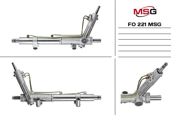 MSG FO 221 - Рулевой механизм, рейка avtokuzovplus.com.ua