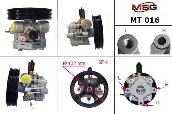 MSG MT 016 - Стартер autocars.com.ua