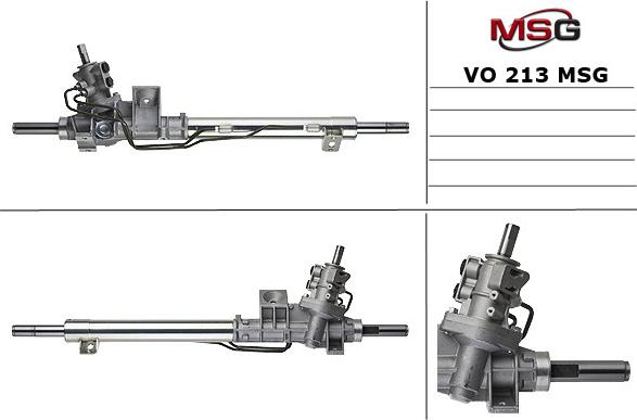 MSG VO 213 - Рулевой механизм, рейка avtokuzovplus.com.ua