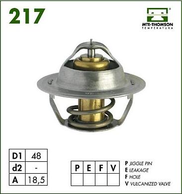 MTE-Thomson 217.87 - Термостат, охлаждающая жидкость autodnr.net