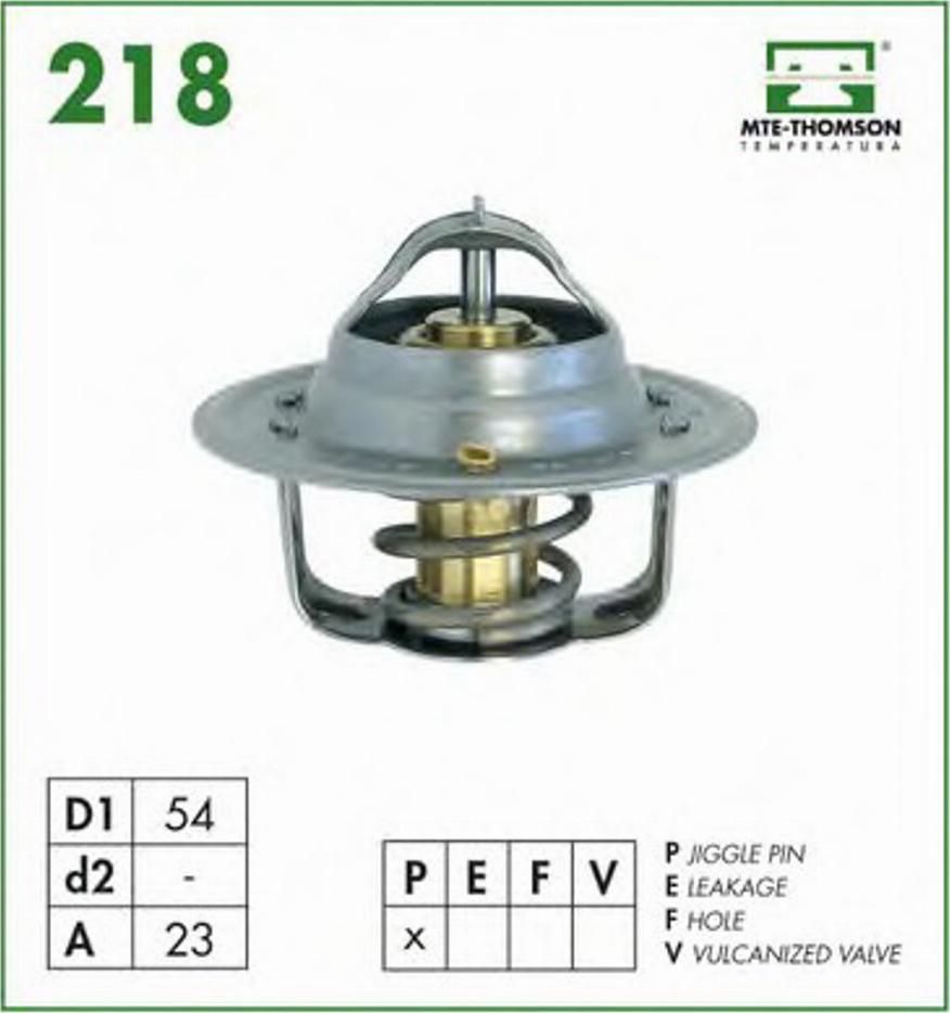 MTE-Thomson 218.88 - Термостат, охлаждающая жидкость autodnr.net