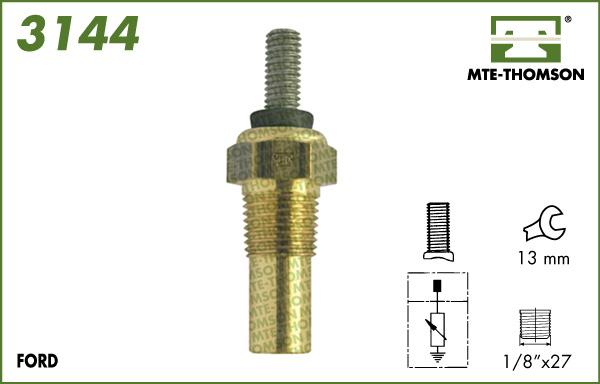 MTE-Thomson 3144 - Датчик, температура охлаждающей жидкости autodnr.net