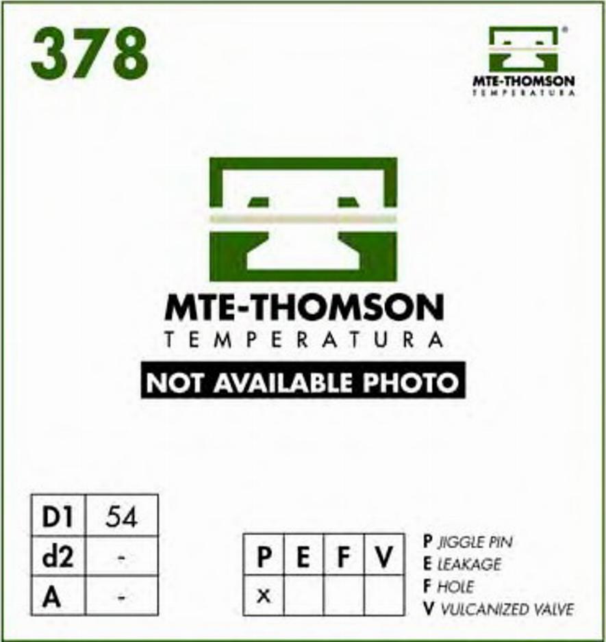 MTE-Thomson 378.88 - Термостат, охлаждающая жидкость autodnr.net