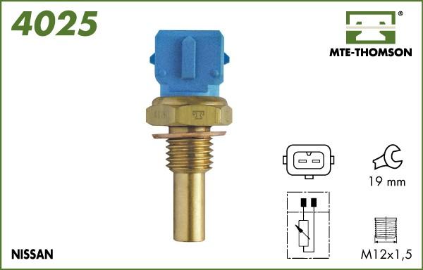 MTE-Thomson 4025 - Датчик, температура охлаждающей жидкости autodnr.net