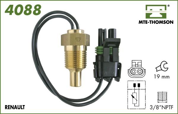 MTE-Thomson 4088 - Датчик, температура охолоджуючої рідини autocars.com.ua