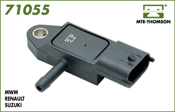 MTE-Thomson 71055 - Датчик, тиск у впускний трубі autocars.com.ua