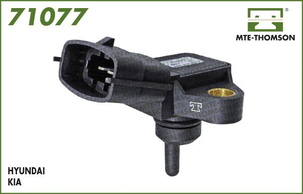 MTE-Thomson 71077 - Датчик, тиск у впускний трубі autocars.com.ua