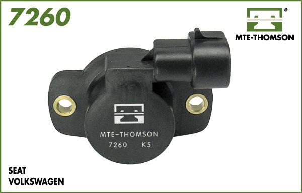 MTE-Thomson 7260 - Датчик, положення дросельної заслінки autocars.com.ua