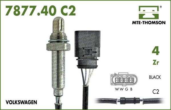 MTE-Thomson 7877.40.051C2 - Лямбда-зонд autocars.com.ua