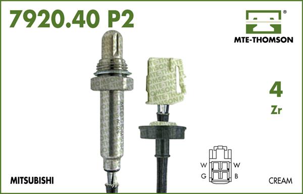 MTE-Thomson 7920.40.063P2 - Лямбда-зонд, датчик кислорода autodnr.net