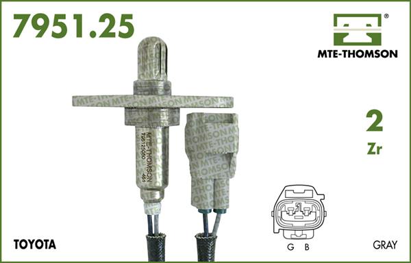 MTE-Thomson 7951.25.050 - Лямбда-зонд autocars.com.ua