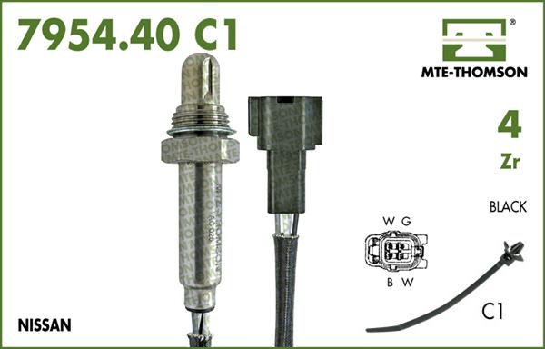 MTE-Thomson 7954.40.063C1 - Лямбда-зонд autocars.com.ua