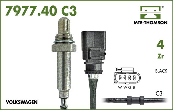 MTE-Thomson 7977.40.072C3 - Лямбда-зонд autocars.com.ua