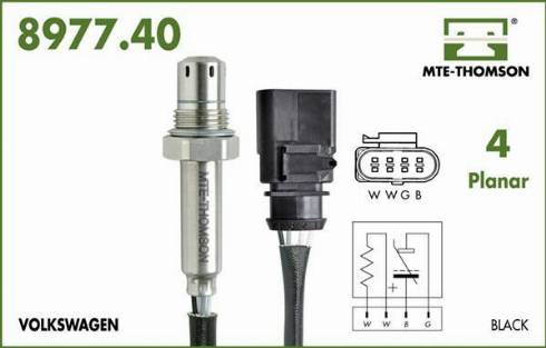 MTE-Thomson 8977.40.080 - Лямбда-зонд autocars.com.ua