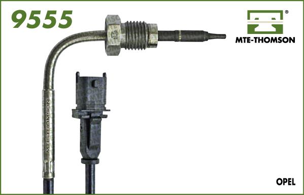 MTE-Thomson 9555 - Датчик, температура вихлопних газів autocars.com.ua