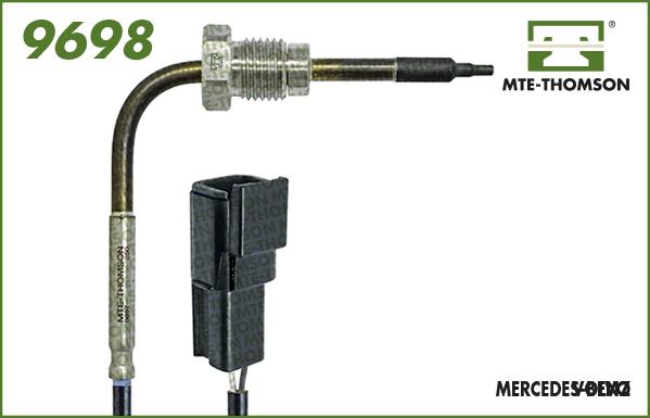 MTE-Thomson 9698 - Датчик, температура вихлопних газів autocars.com.ua