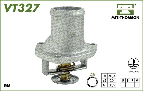 MTE-Thomson VT327.82 - Термостат, охлаждающая жидкость autodnr.net