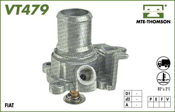 MTE-Thomson VT479.82 - Термостат, охлаждающая жидкость autodnr.net