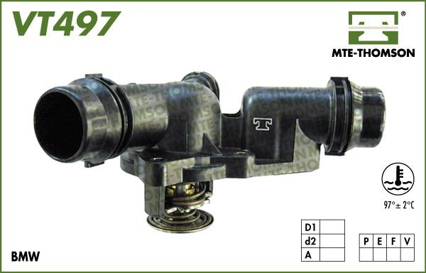 MTE-Thomson VT497.97 - Термостат, охлаждающая жидкость autodnr.net