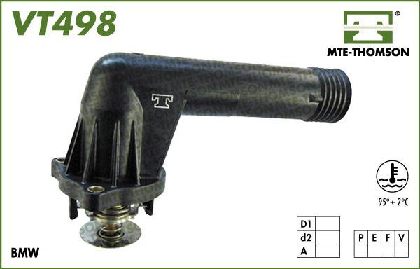MTE-Thomson VT498.95 - Термостат, охлаждающая жидкость autodnr.net