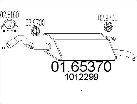 MTS 01.65370 - Глушитель выхлопных газов, конечный avtokuzovplus.com.ua