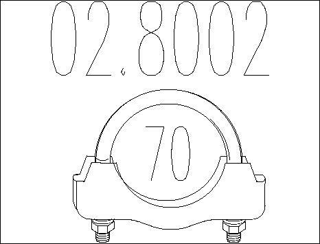 MTS 02.8002 - З'єднувальні елементи, система випуску autocars.com.ua