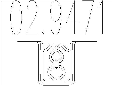 MTS 02.9471 - Кронштейн, втулка, система випуску autocars.com.ua