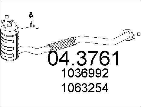 MTS 04.3761 - Катализатор avtokuzovplus.com.ua