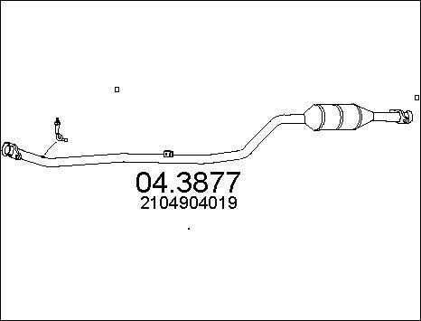 MTS 04.3877 - Катализатор autodnr.net