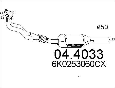 MTS 04.4033 - Катализатор autodnr.net