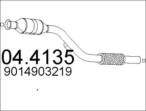 MTS 04.4135 - Катализатор avtokuzovplus.com.ua