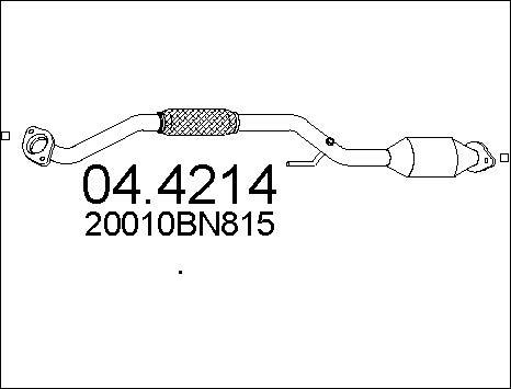 MTS 04.4214 - Катализатор avtokuzovplus.com.ua