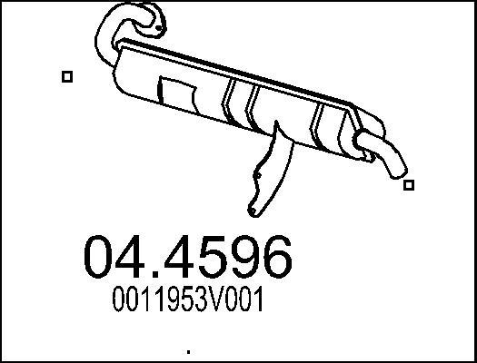 MTS 04.4596 - Катализатор avtokuzovplus.com.ua