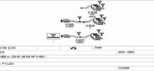 MTS C210408008994 - Система выпуска ОГ autodnr.net