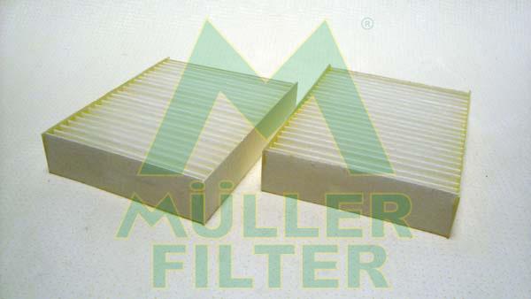 Muller Filter FC102x2 - Фільтр, повітря у внутрішній простір autocars.com.ua