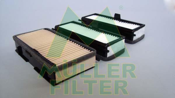 Muller Filter FC127x3 - Фільтр, повітря у внутрішній простір autocars.com.ua