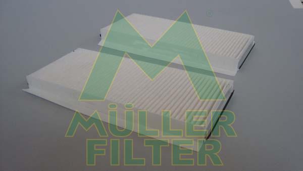Muller Filter FC256x2 - Фільтр, повітря у внутрішній простір autocars.com.ua
