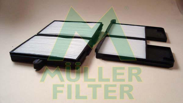 Muller Filter FC384x2 - Фільтр, повітря у внутрішній простір autocars.com.ua