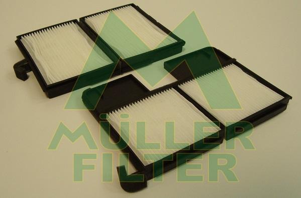 Muller Filter FC487x2 - Фільтр, повітря у внутрішній простір autocars.com.ua