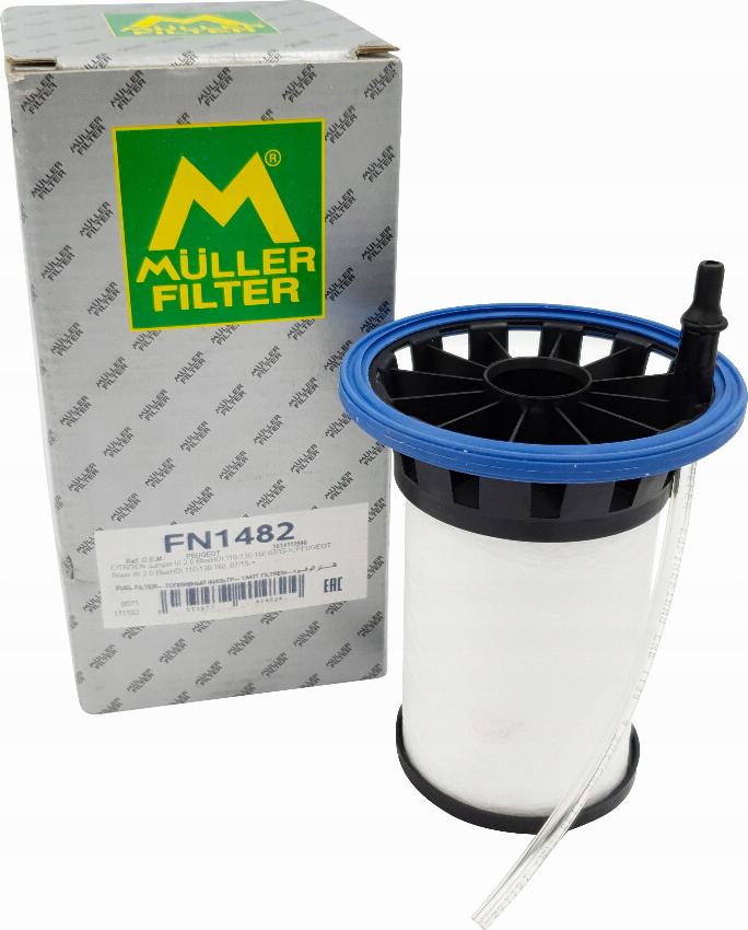 Muller Filter FN1482 - Паливний фільтр autocars.com.ua